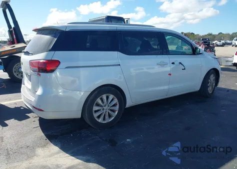 2015 Kia Sedona Ex из США, поврежденный, VIN KNDMC5C10F6020989
